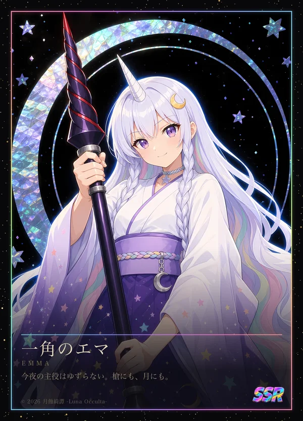 札: 一角のエマ