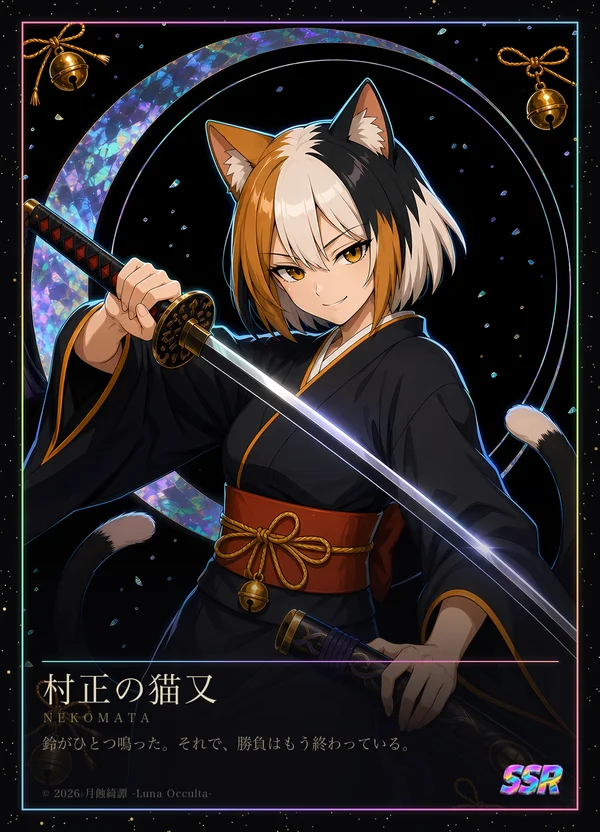 札: 村正の猫又
